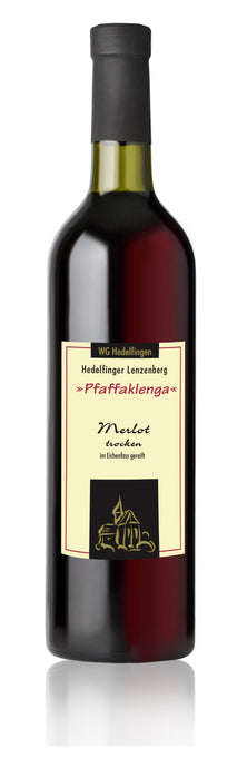 Merlot trocken im Holzfass gereift, 2022