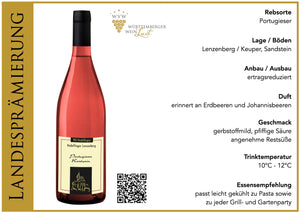 Portugieser Rosé, 2023